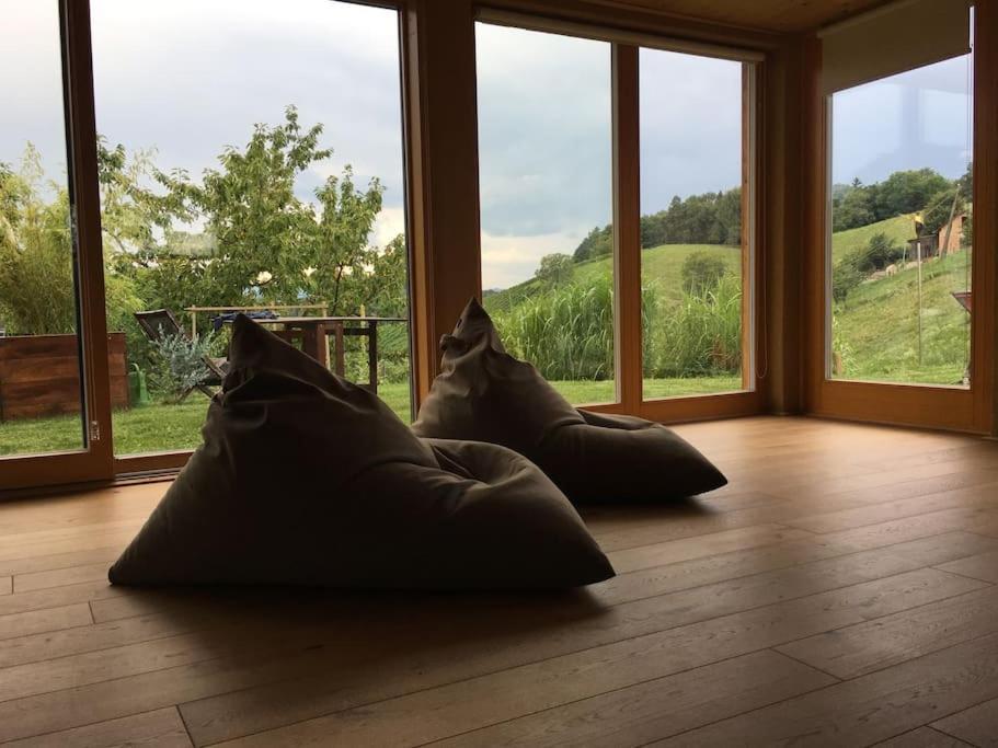 Vila Wohlfuehlhaus Mit Grossem Garten Zgornja Kungota Exteriér fotografie